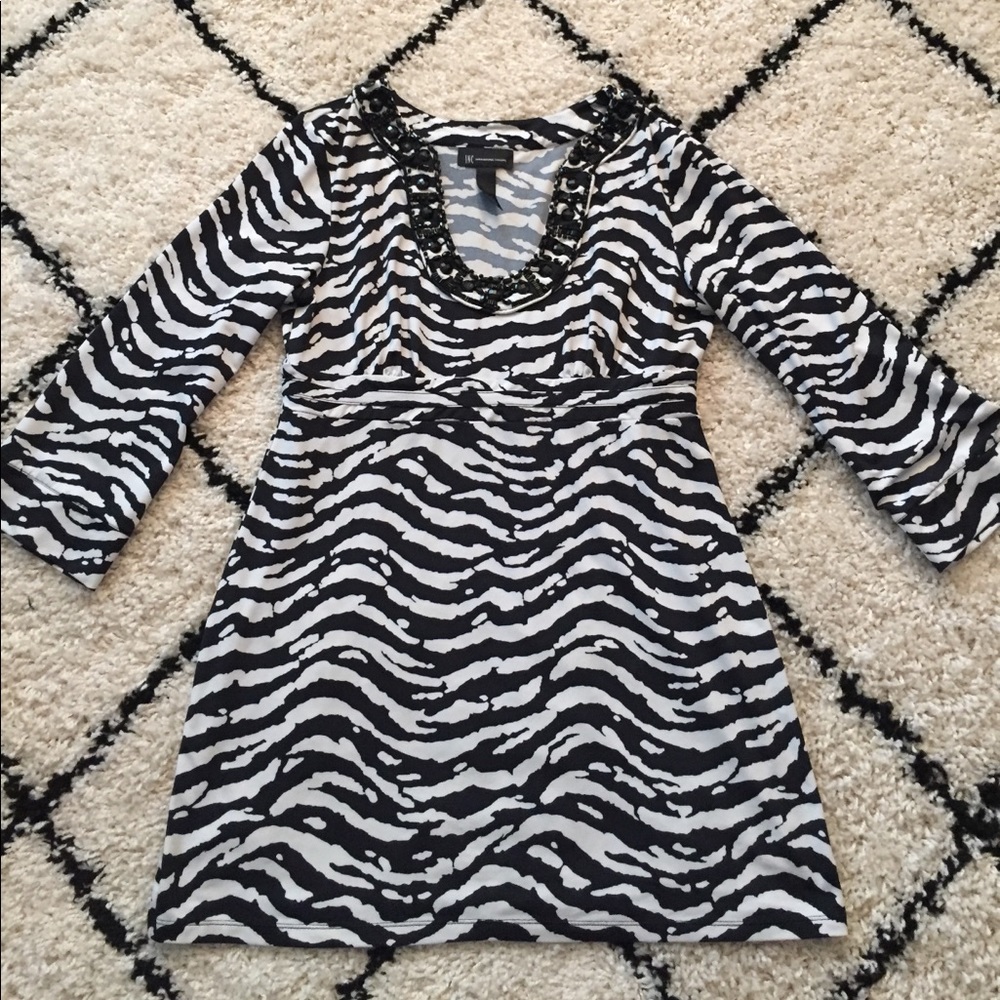 Zebra print top