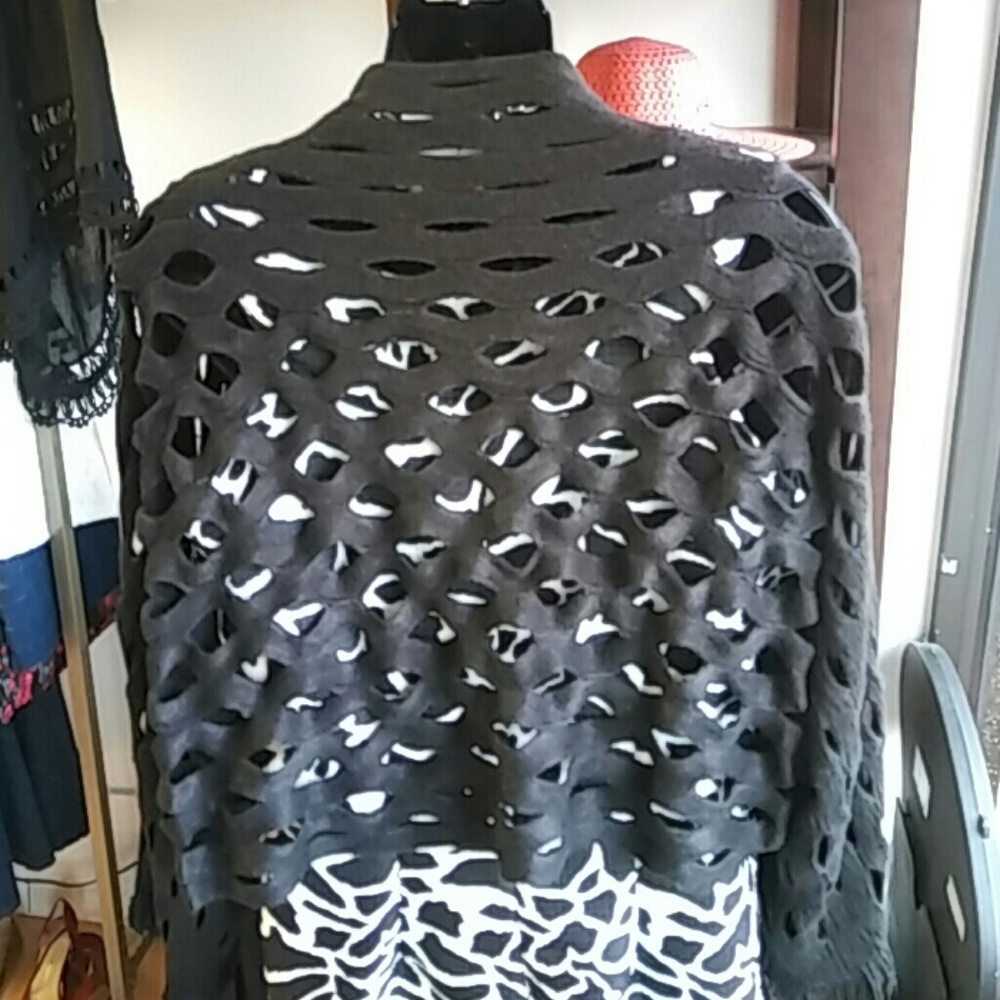 Black Shrug Sweater..