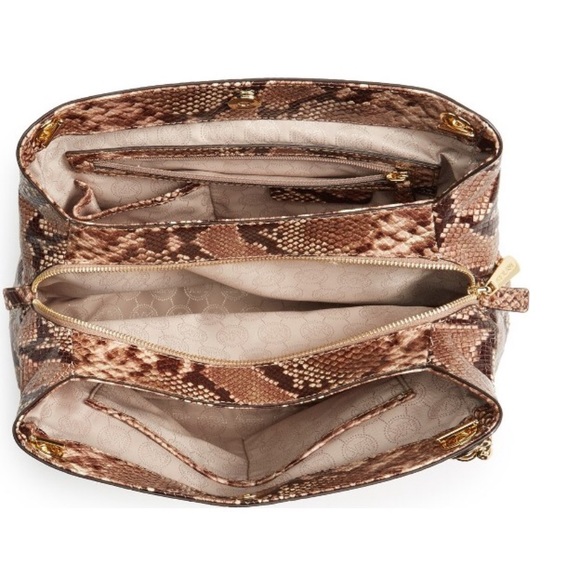 ⚜️SOLD⚜️NWOT⚜️Michael Kors Learher Jet Set Phyton - Picture 6 of 7