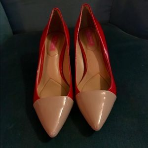 ISAAC MIZRAHi Leather Point Toe Pumps Shoes