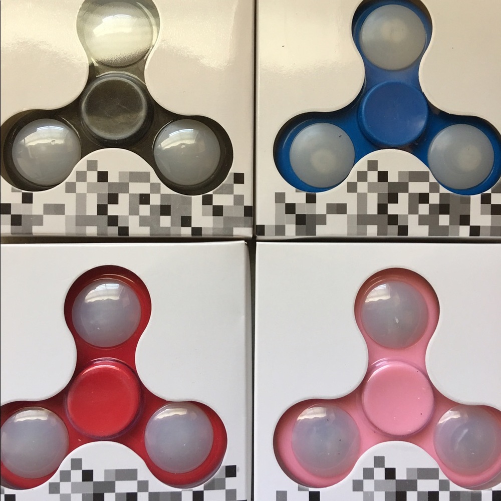 One LED Fidget Spinner