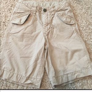 Gap boys khaki shorts!