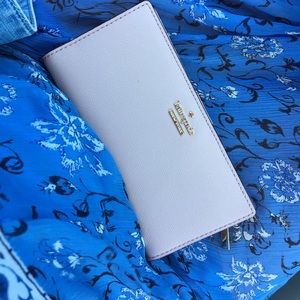 NWT KATE SPADE PALE PINK WALLET