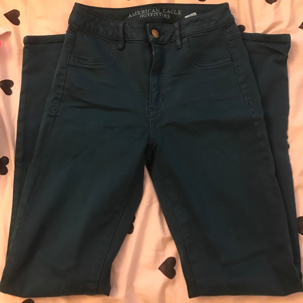 American Eagle Jeans mossy green
