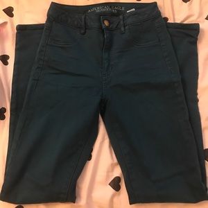 American Eagle Jeans mossy green