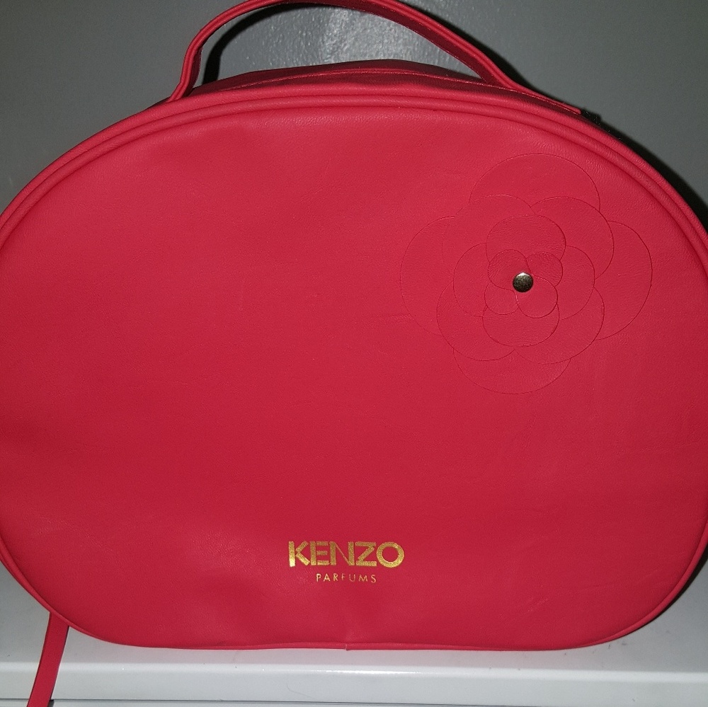 Small red purse/travel kit