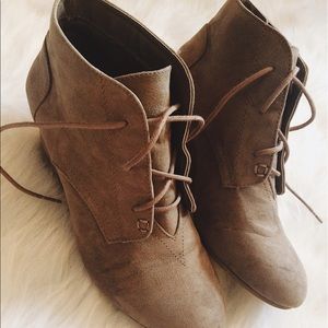 Lace Up Booties