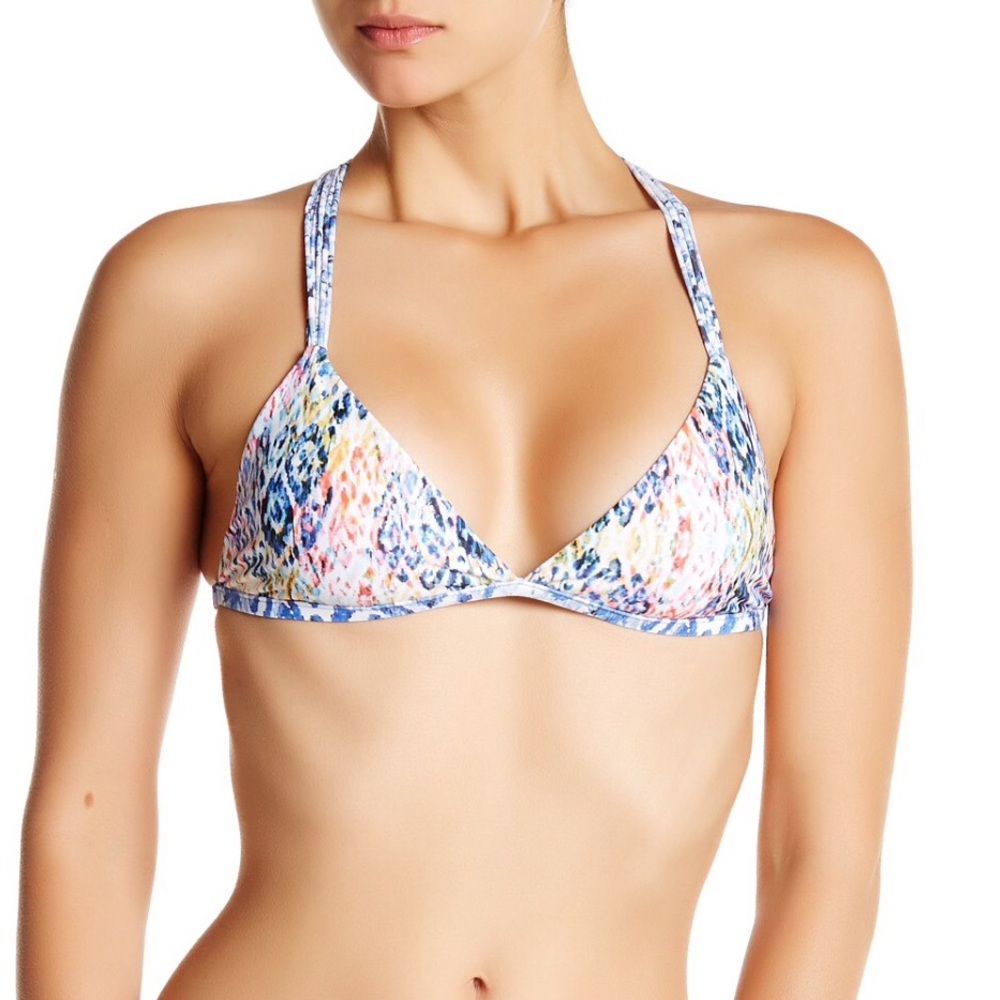Gypsy 05 pacific fit macrame reversible boho bikini top