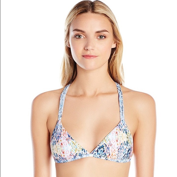 Gypsy 05 pacific fit macrame reversible boho bikini top - Picture 4 of 7