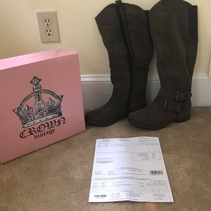 Crown vintage riding boots