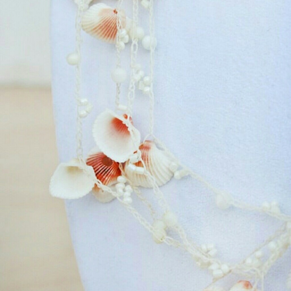 Layered Shell Necklace - image 3