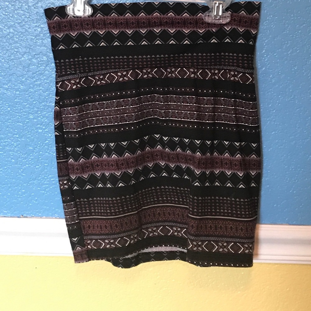 Mini skirt (patterned)