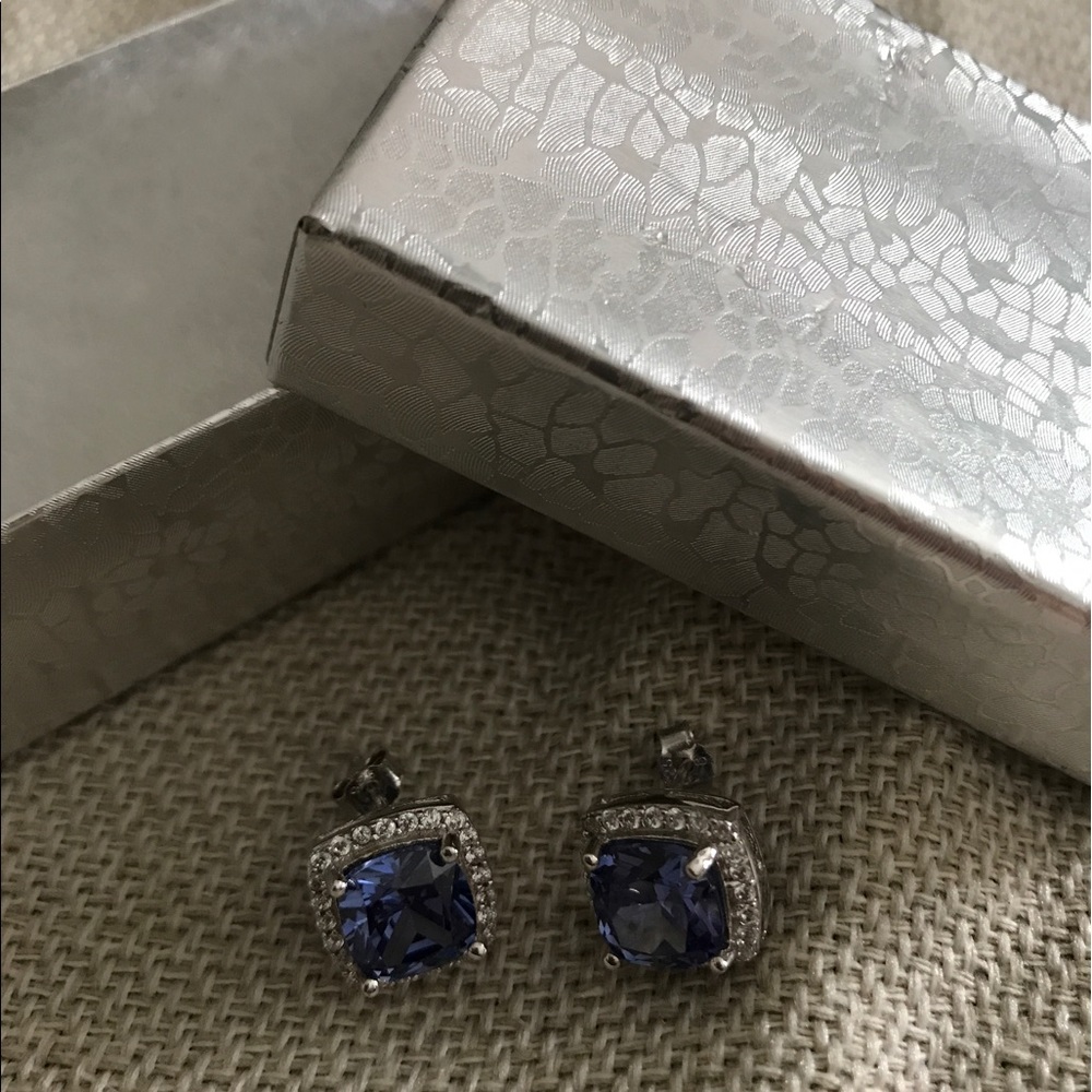 Amethyst earrings