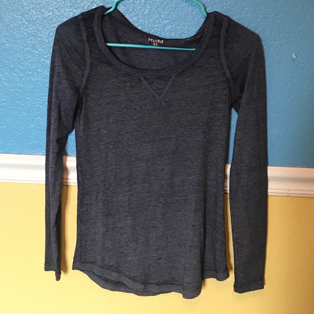 Soft, blue  long sleeve shirt