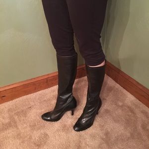 Black boots