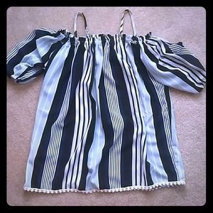 ASOS Cold Shoulder Top