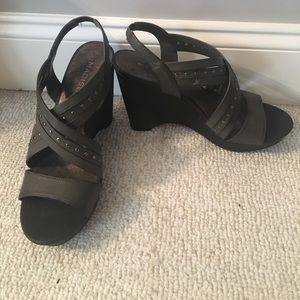 Gun metal Gray Wedges