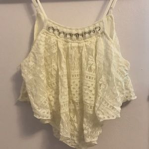 Tobi Lace Crop Top