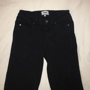 Full Length Black Paige Jeans
