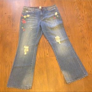 Jessica Simpson Boho Jeans Size 18w