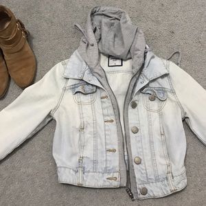 Double layer jean jacket