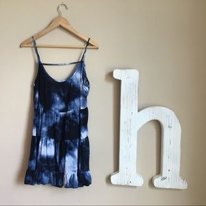 tie die summer dress
