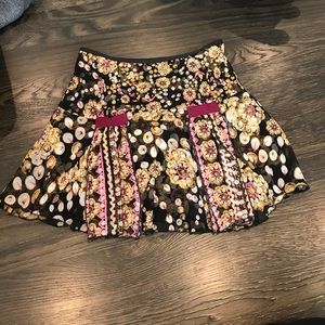 Unique Funky Silk Skirt