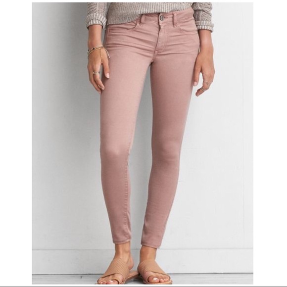 Blush pink jeggings clearance
