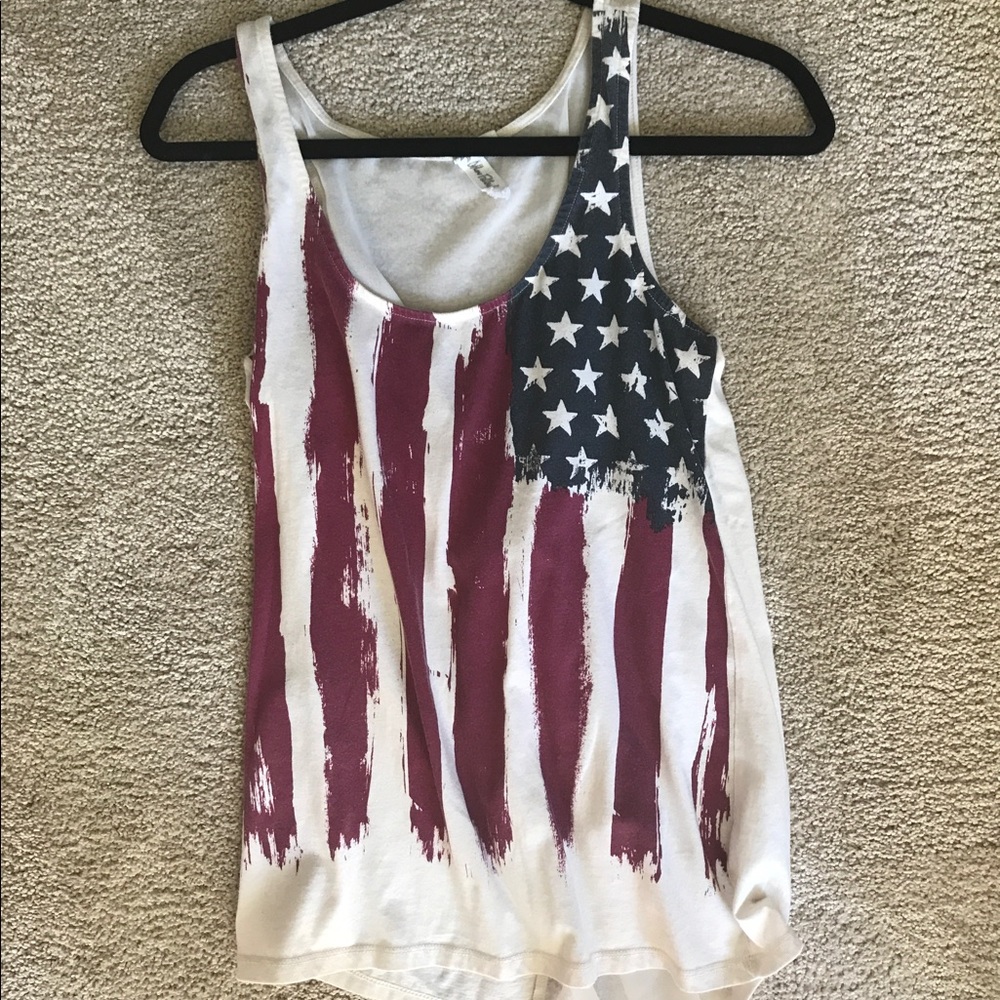 American Flag Tank