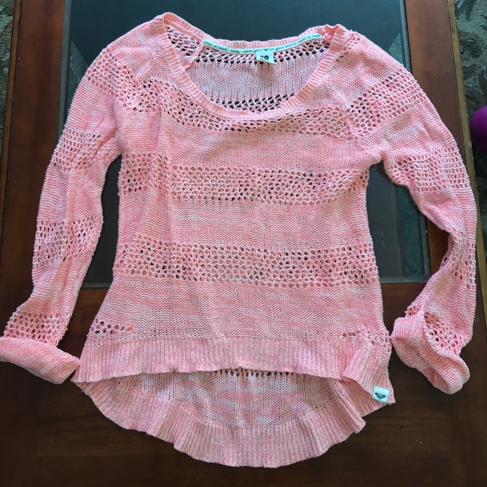 Slouchy beach sweater