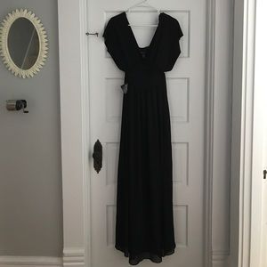 NWT Genius Chiffon Convertible Gown