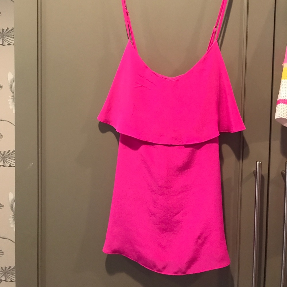 Hot pink Lilly pulitzer tank