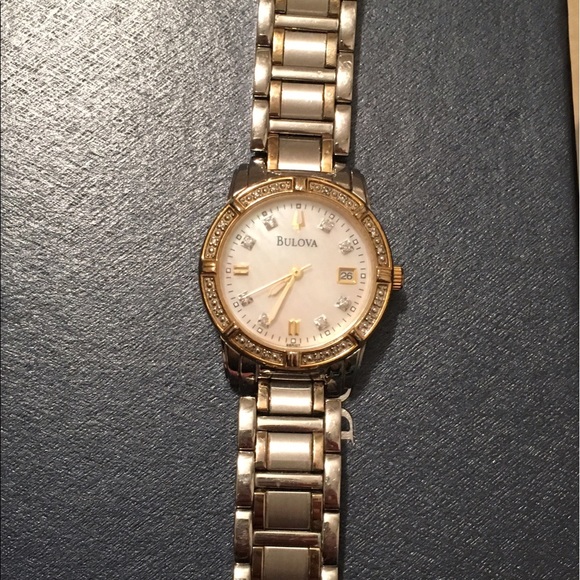 Two-Tone Women\'s Bulova Watch