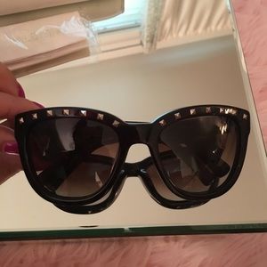 Valentino Studded Sunglasses