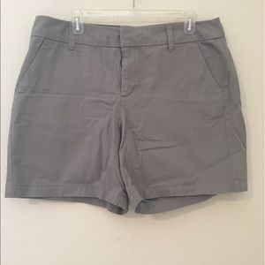 Chino-style shorts