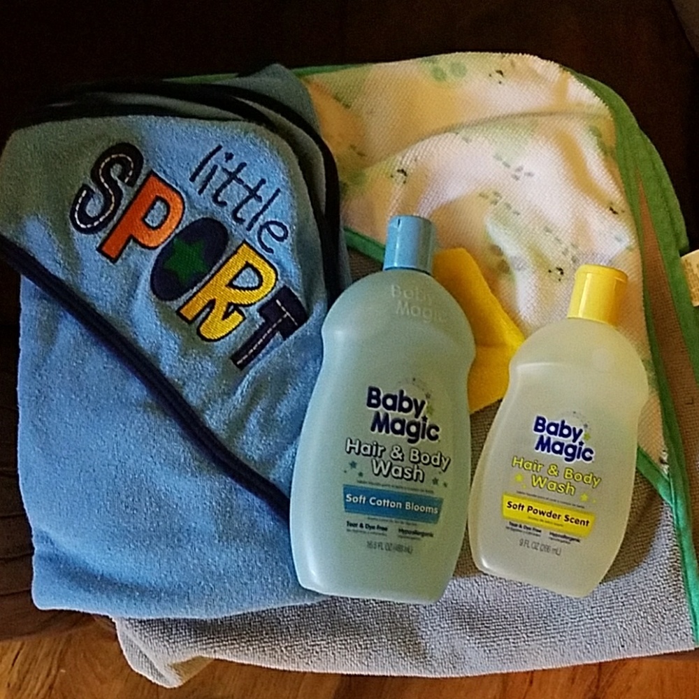 Baby bath bundle