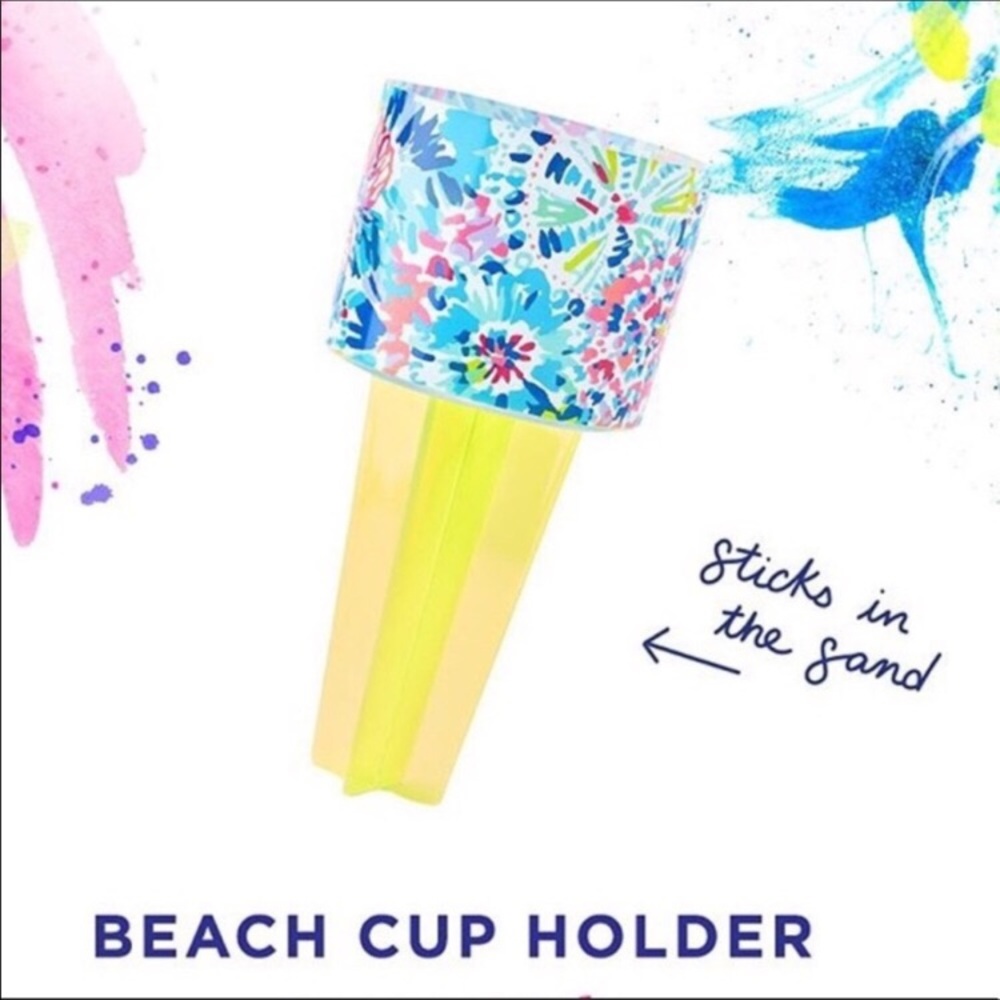 Lilly Pulitzer Beach Cup Holder