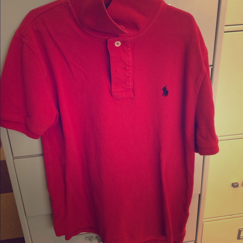 Ralph Lauren Polo Red 2 button polo