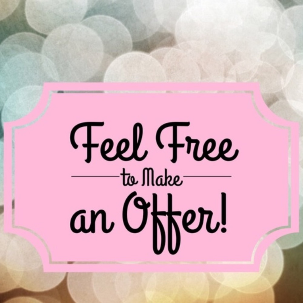 Love to take reasonable offers and bundles! ❤️