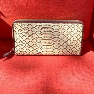 Brahmin Skyler Pearl Dogwood Lg Wallet
