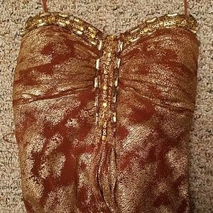 Very flowy, Floor length gown