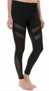 Sz XS mesh panel yoga leggings