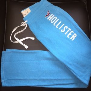 Blue Hollister Sweatpants