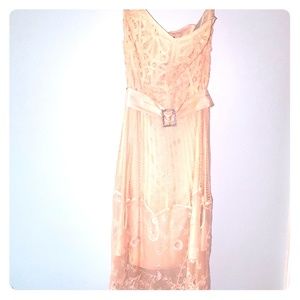 Betsey Johnson strapless dress