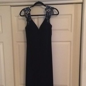Xscape long formal dress