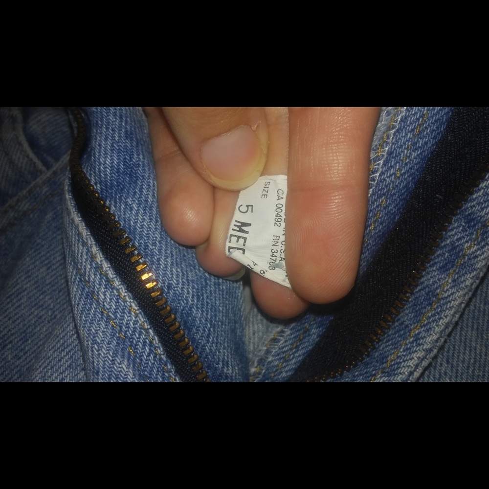 Vintage High Rise Jeans - Picture 2 of 2