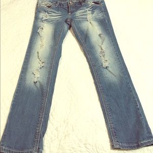Distressed Jeans