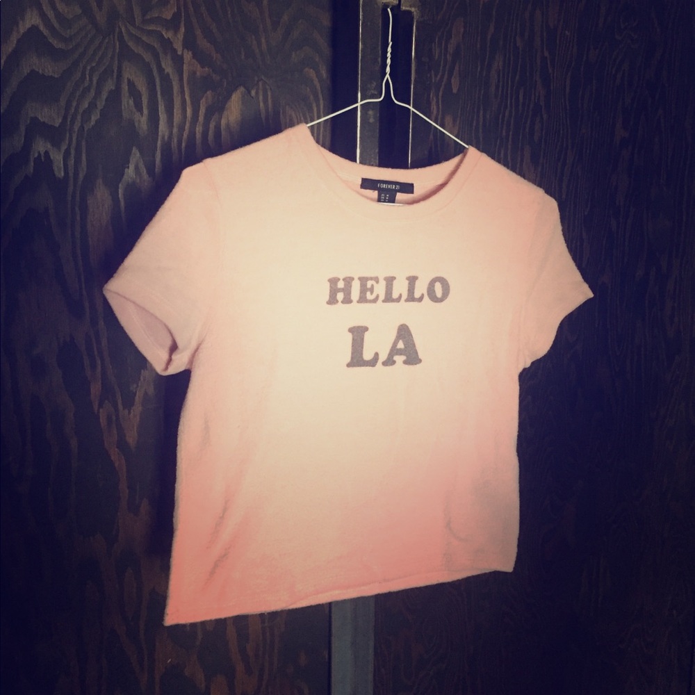 Hello la crop top, forever 21