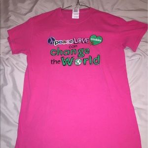 Pink Girl Scouts Shirt