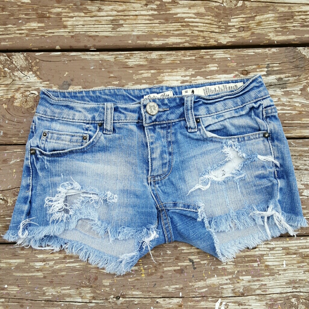 Custom ripped shorts sz 1